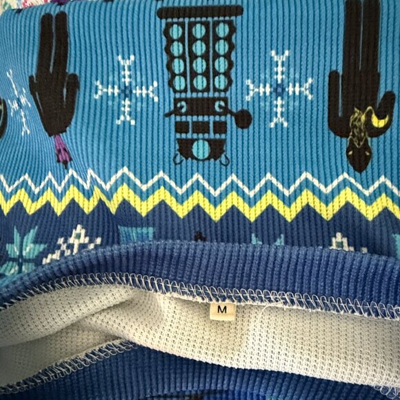 Men's Doctor Who ugly Christmas sweater medium TARDIS Cyber Men Dalek fandom - Picture 10 of 11